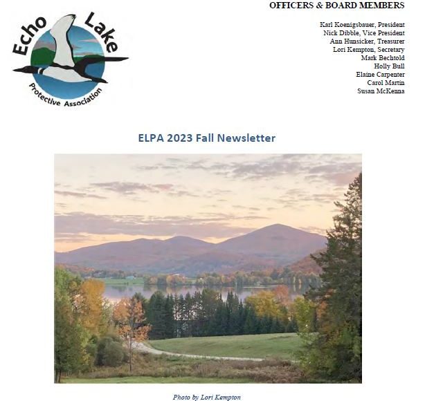 2023 Fall Newsletter ELPA