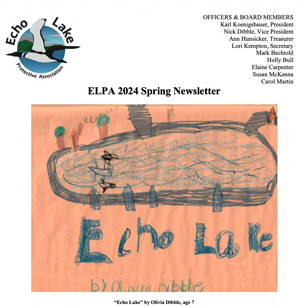 Echo Lake Protective Association Newsletter Spring 2024
